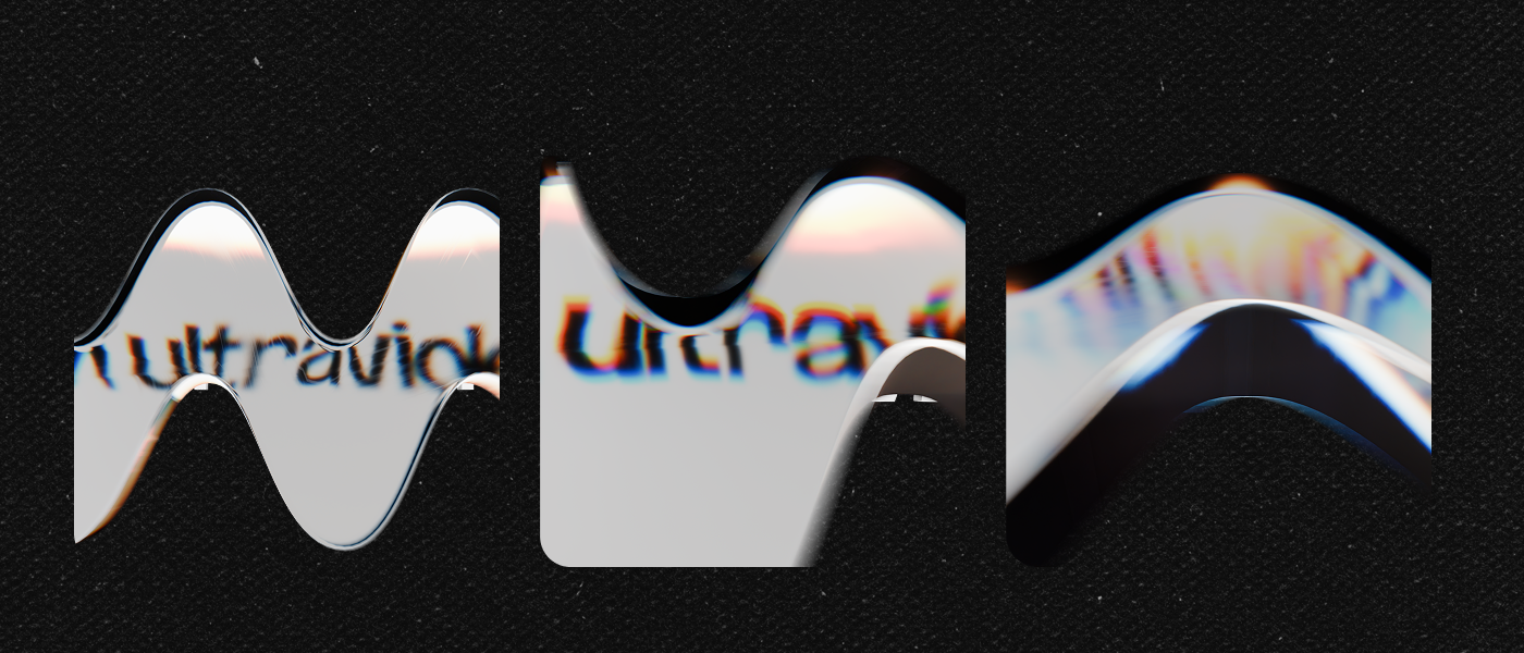 ULTRAVIOLET — frame de la animación del logo